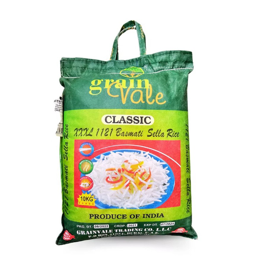 Grainvale Classic premium basmati rice, sourced through our Dubai sister company